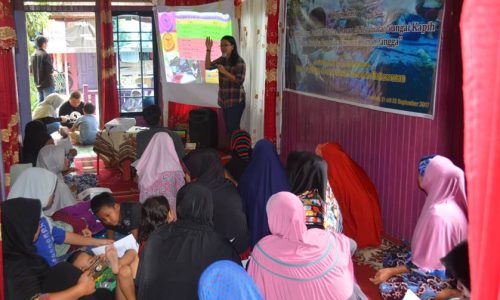 Pelatihan untuk Wanita Nelayan (pengolah Kerupuk) di Sungai Kapih